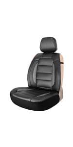 Leader Accessories Platinum Sideless Seat Cover Faux Leather Universal ...