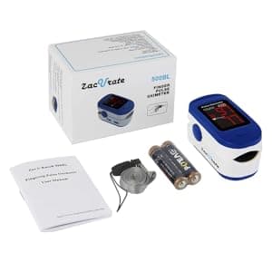 Amazon.com: Zacurate 500BL Fingertip Pulse Oximeter Blood Oxygen ...