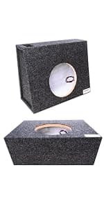Amazon.com: Bbox Dual Sealed 12 Inch Subwoofer Enclosure - Pro Series ...