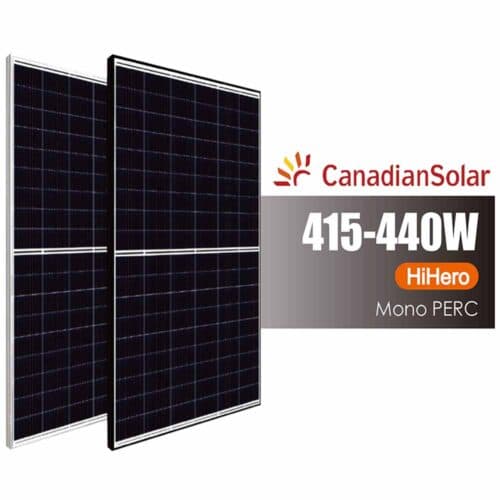 Canadian Solar HiHero Solar Panel 415W 420W 425W 430W 435W 440W - Maxbo ...