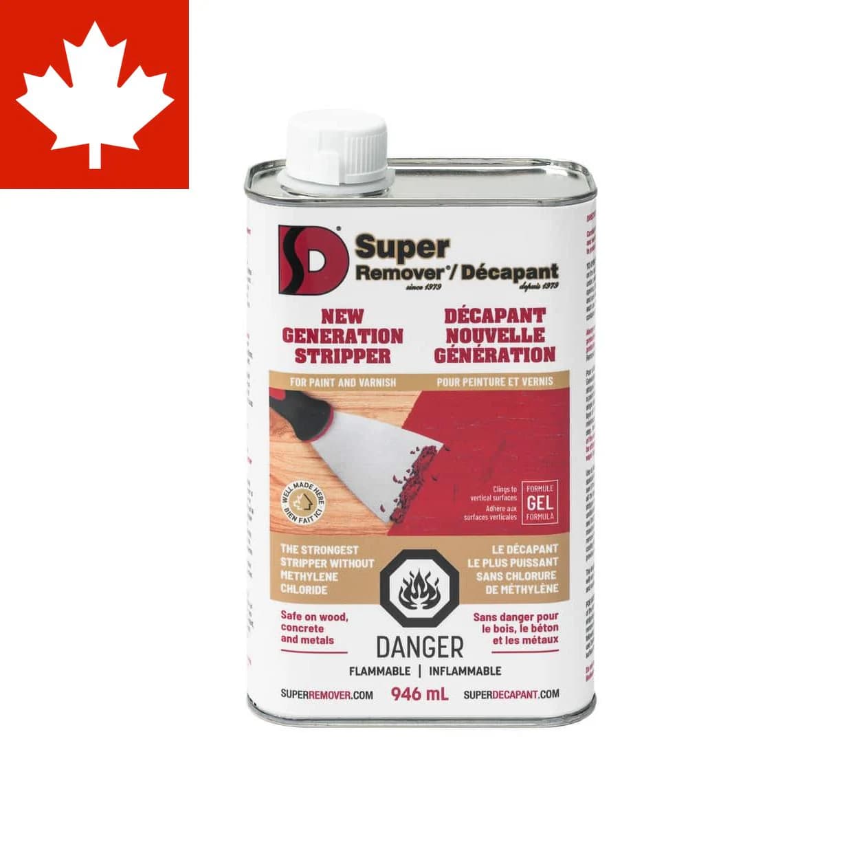 D Super Remover Gants en néoprène résistants aux produits chimiques