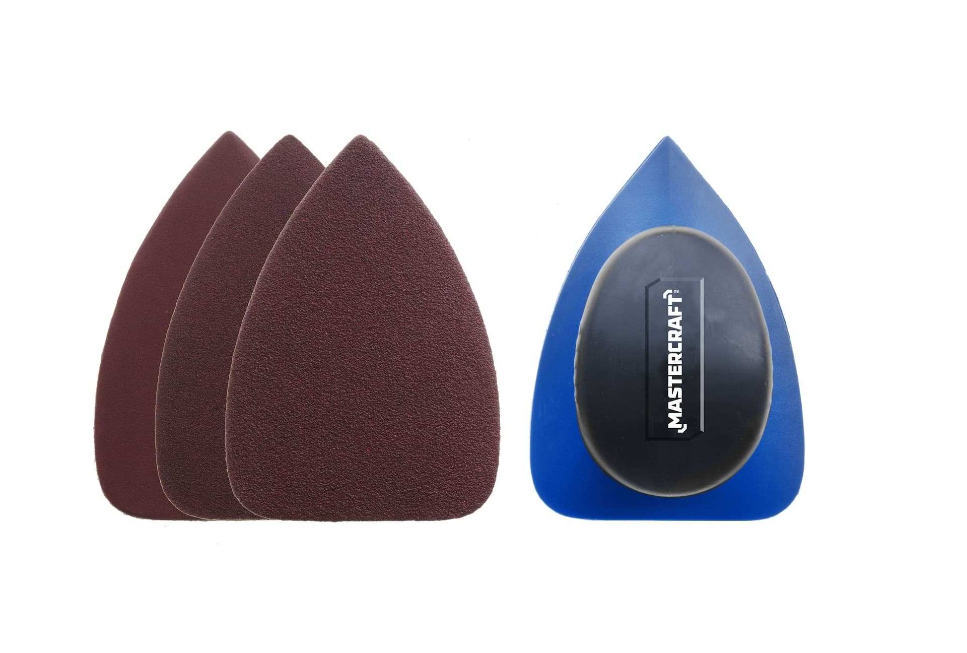 Mastercraft Mouse Paper Hook & Loop Sanding Pad/Block, 4-pc | Canadian Tire