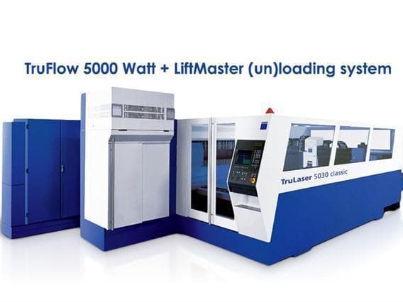 Trumpf TruLaser 5030 Classic laser cutting machine Used machines - Exapro