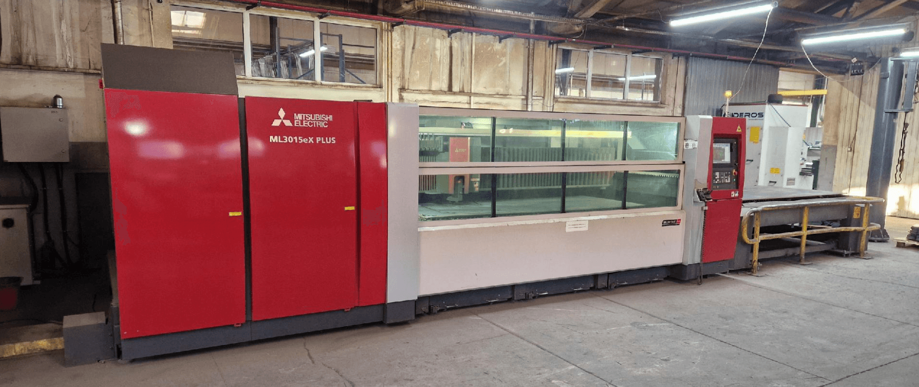 Machine's specifications - Mitsubishi ML3015eX PLUS Used machines - Exapro