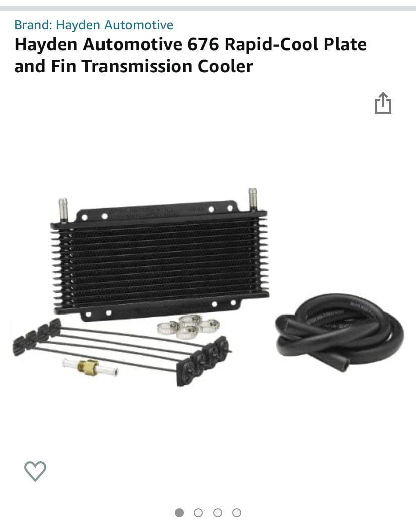 Hayden automotive 676 rapid-cool plate and fin transmission cooler, Car ...
