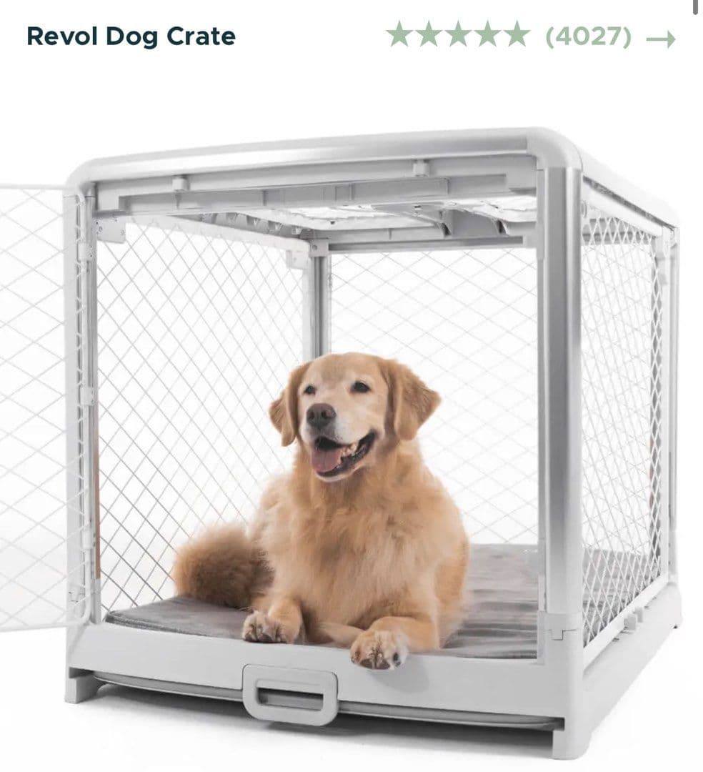 Diggs Revol Dog Crate Large, Pet Supplies, Homes & Other Pet ...
