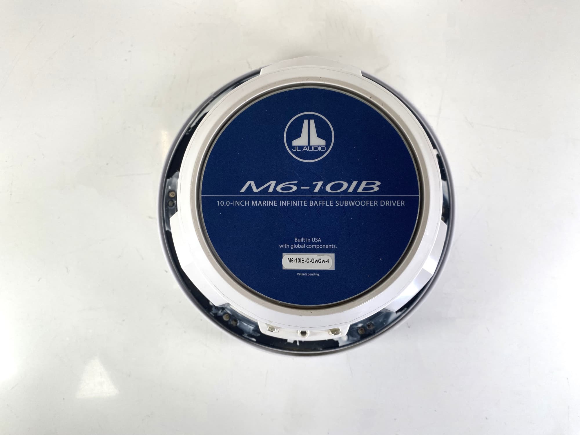 JL AUdio M6 Series M6-10IB-C-GWGW-4 Marine 10in Subwoofer - Max Marine ...