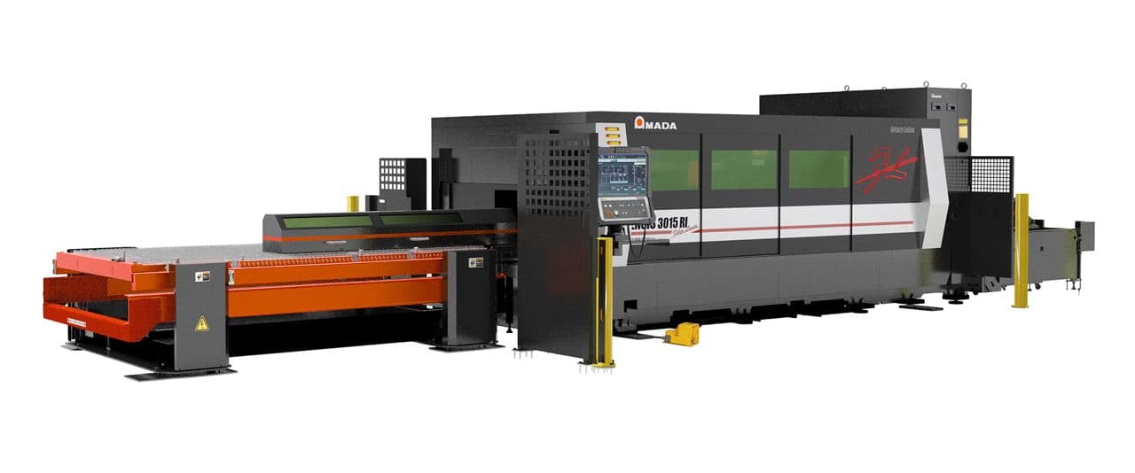 AMADA ENSIS-3015 RI Flat & Tube Laser - StepProject - Metalworks