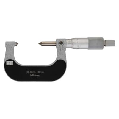 125-107 Mitutoyo Screw Thread Micrometer (25 to 50) mm