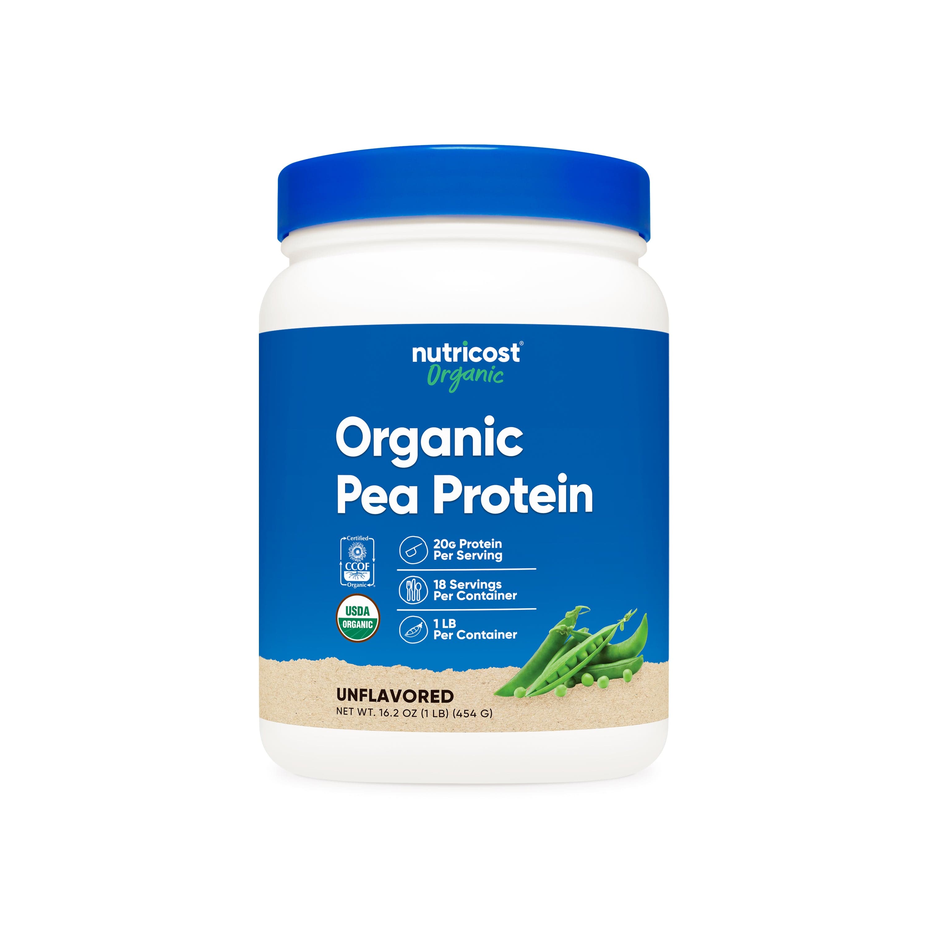 Nutricost Organic Pea Protein Powder - Nutricost