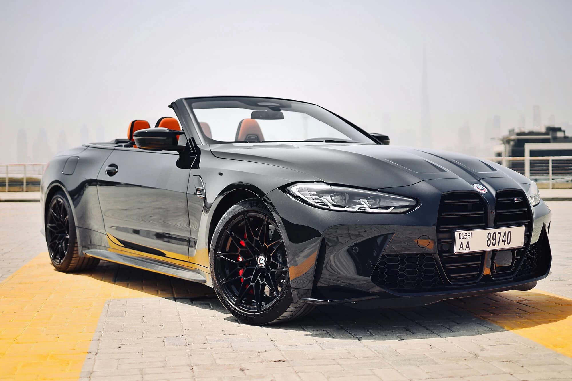 Black Bmw M4 Competition Convertible