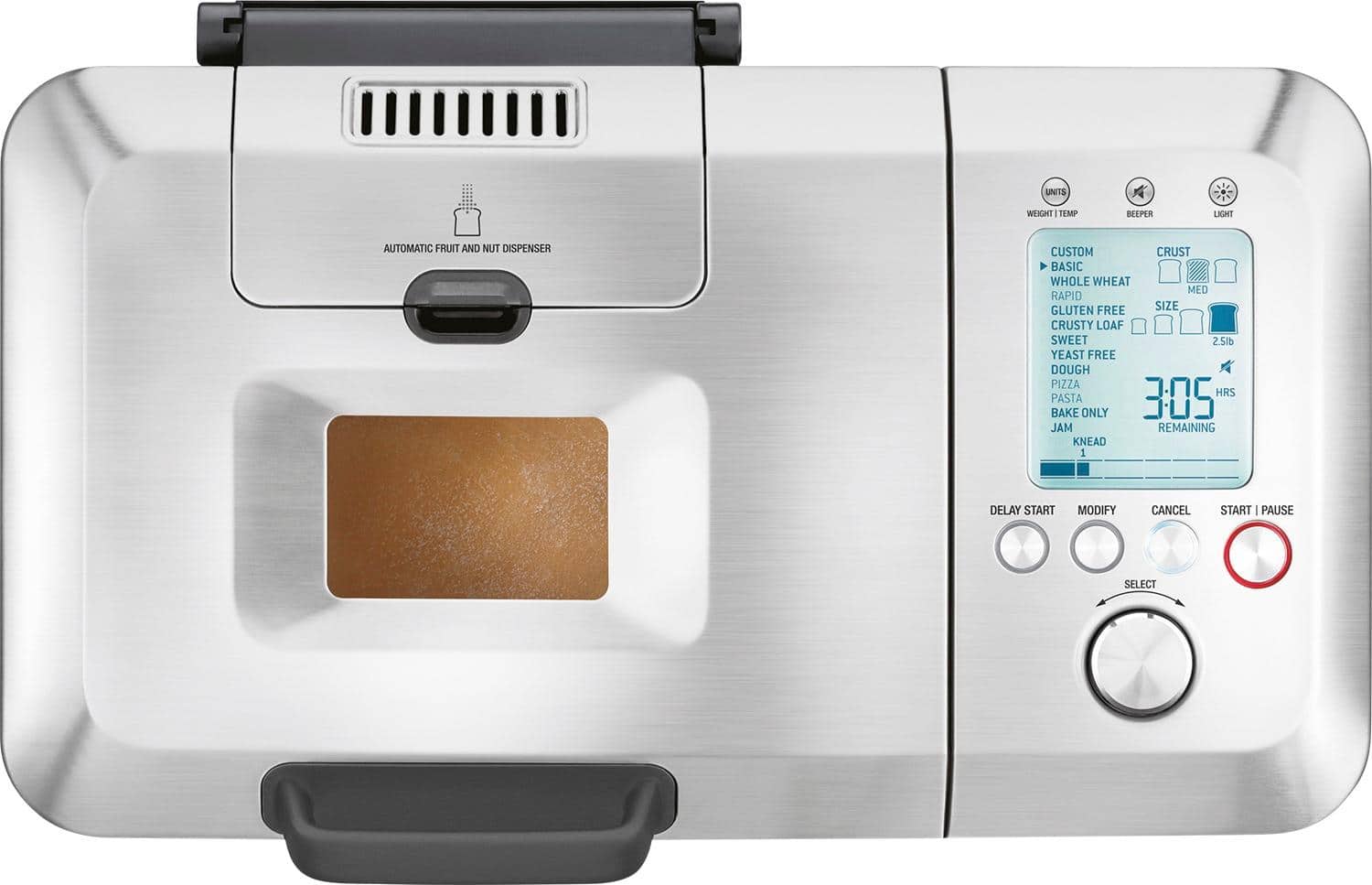 Breville the Custom Loaf Bread Maker Stainless Steel BBM800XL - Best Buy