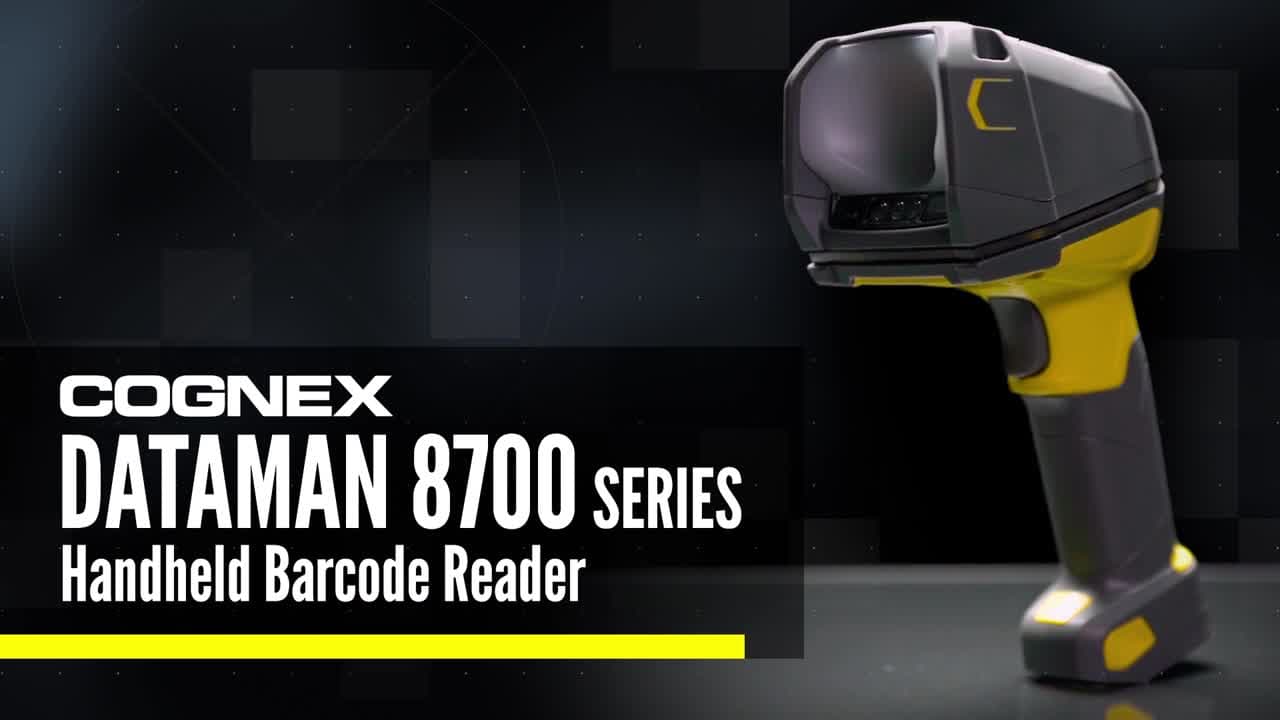DataMan 8700 Series Handheld Barcode Reader | Cognex
