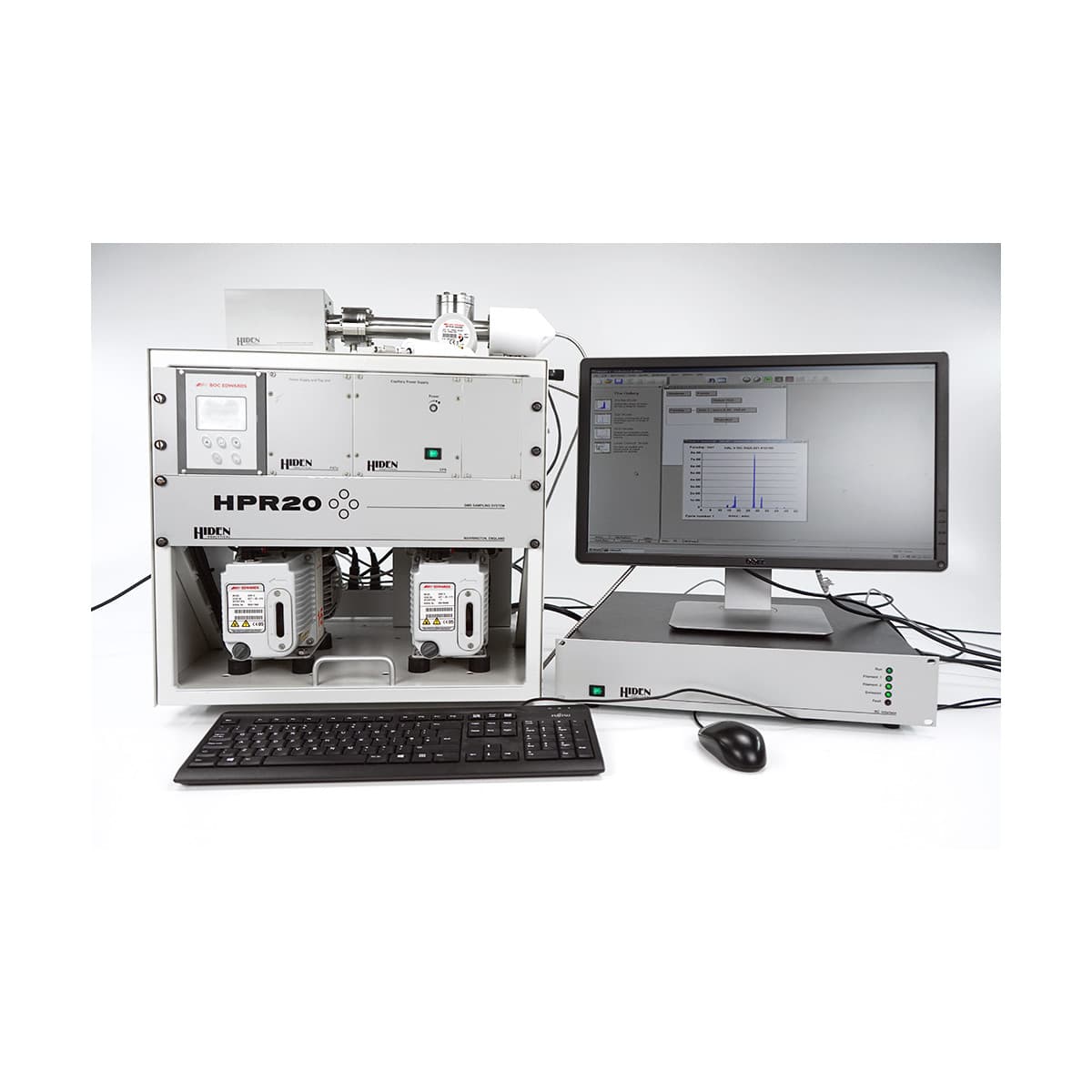 Hiden HPR20 QIC MSIU Gas Quadrupole Mass Spectrometer MASsoft 7 HAL20 ...