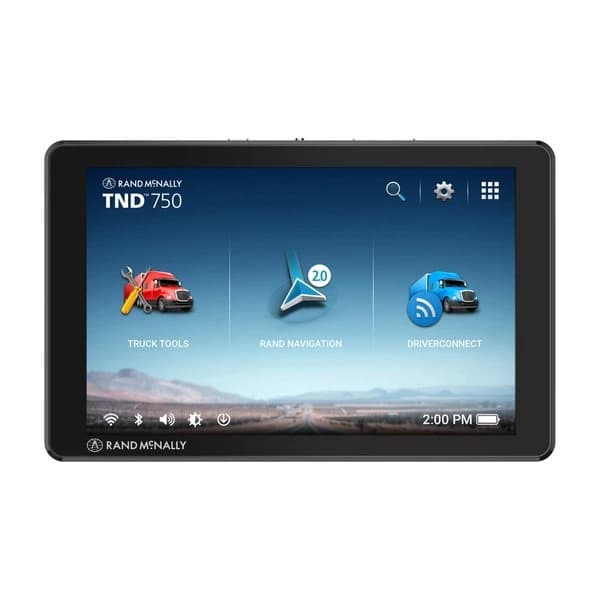 Rand McNally IntelliRoute TND 750 Truck GPS