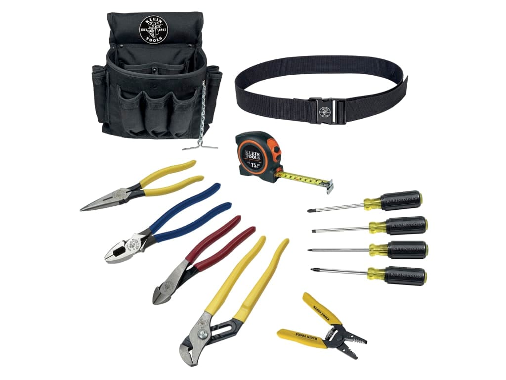 Klein Tools 92003 12 Piece Electrician Tool Set | TEquipment