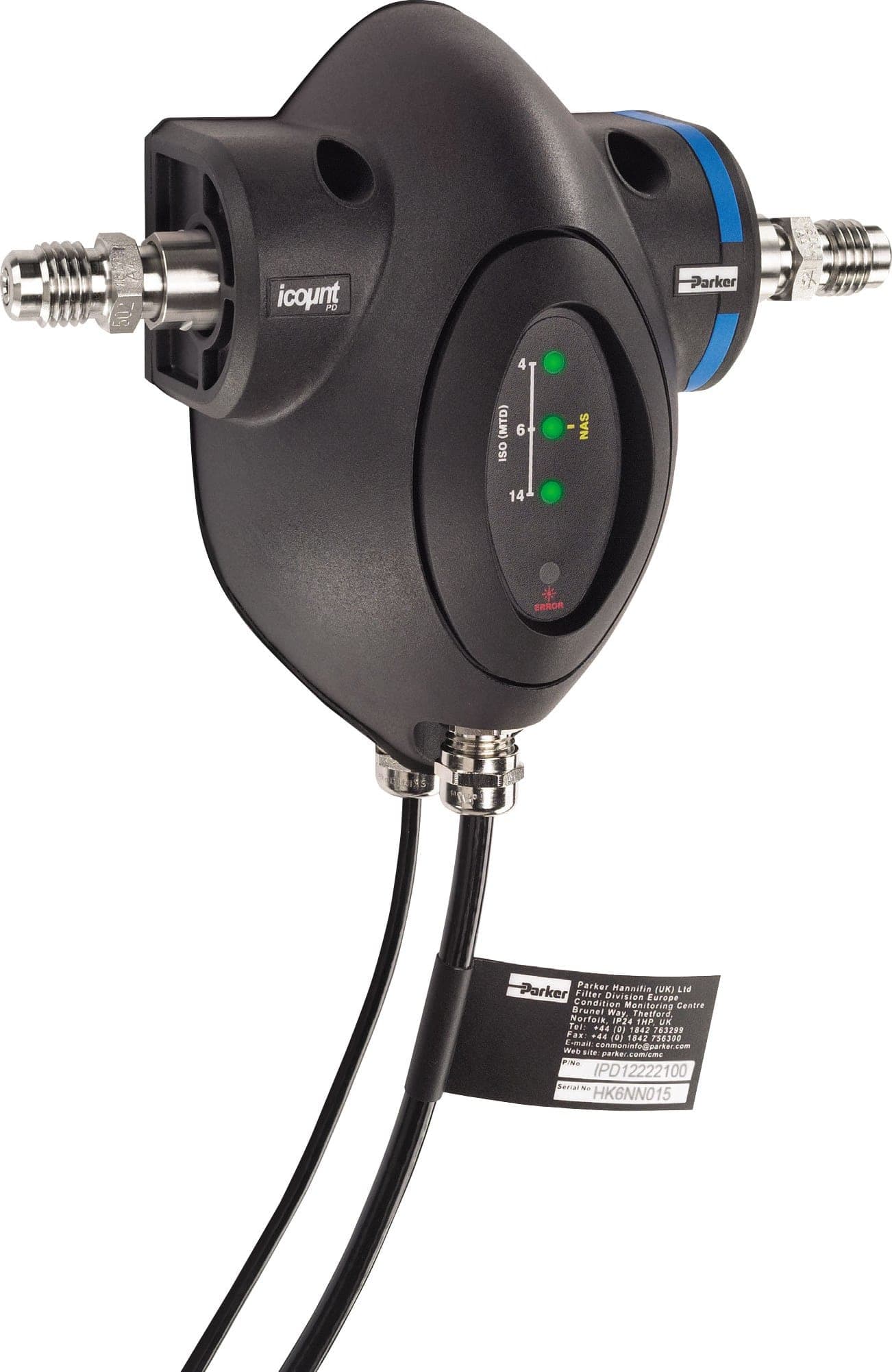 Parker icountPD - Online Particle Detector | TEquipment