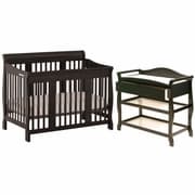Storkcraft Black Tuscany 4 in 1 Convertible Crib FREE SHIPPING