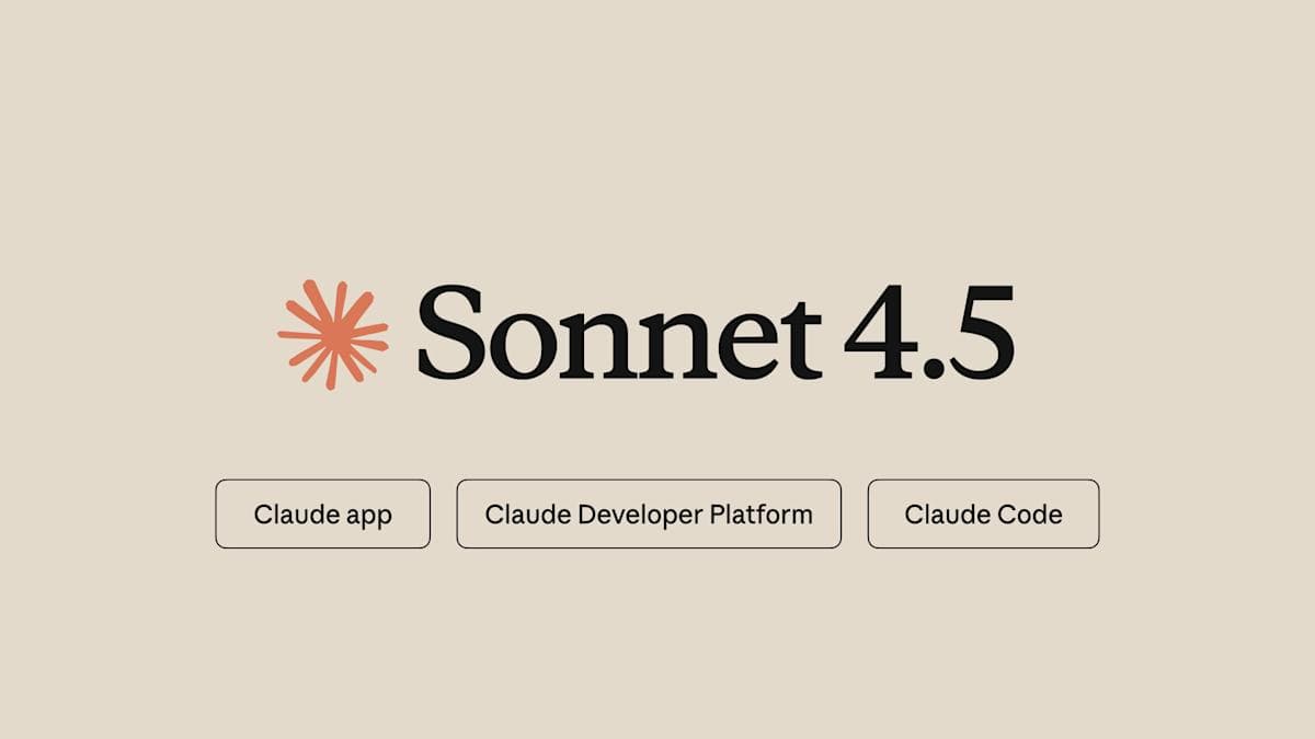 Claude Sonnet 4.5 is Anthropic's safest AI model yet