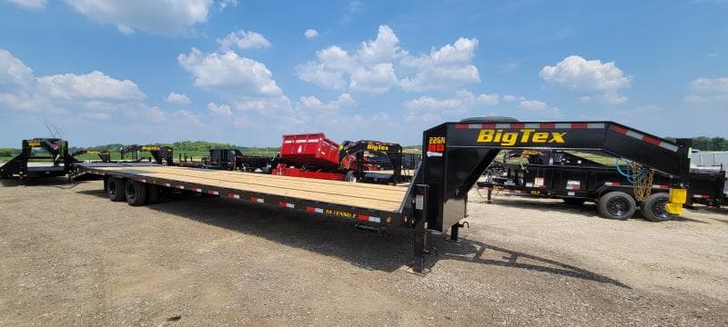2024 Big Tex Trailers 22GN-40 Flatbed/ Gooseneck Trailer with Mega ...