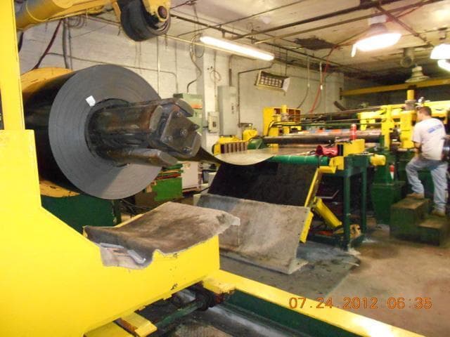 72″ x .187″ x 20,000# Universal/Bradbury Slitting Line | Galaxie ...
