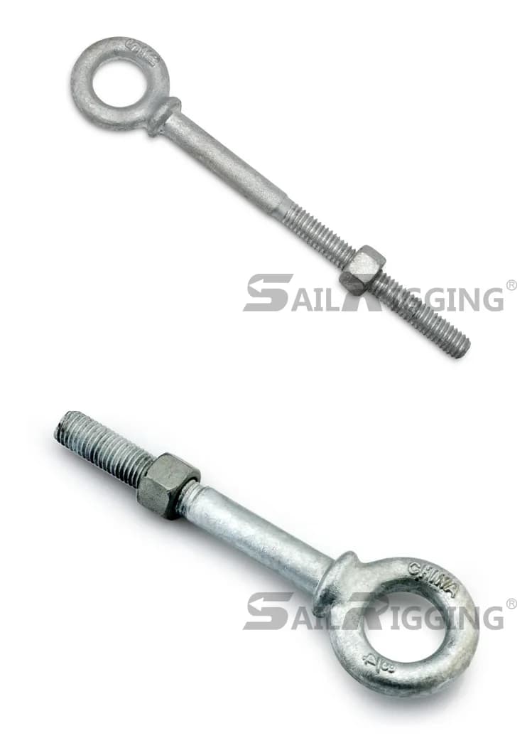 Us Type Forged Eye Bolts G279 G291 G277 - Buy Shoulder Nut Eye Bolts ...