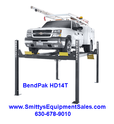 BendPak HD-14T Extra Height Lift - Smitty’s Automotive Shop Equipment Sales
