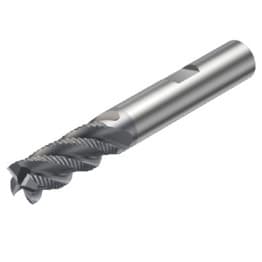 1P340 CoroMillⓇ Plura Solid Carbide End Mill For Roughing With Chip Breaker
