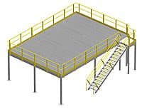 Cisco-Eagle Catalog - Structural Mezzanine, 9'H, 21'-7" x 31'-5½ ...