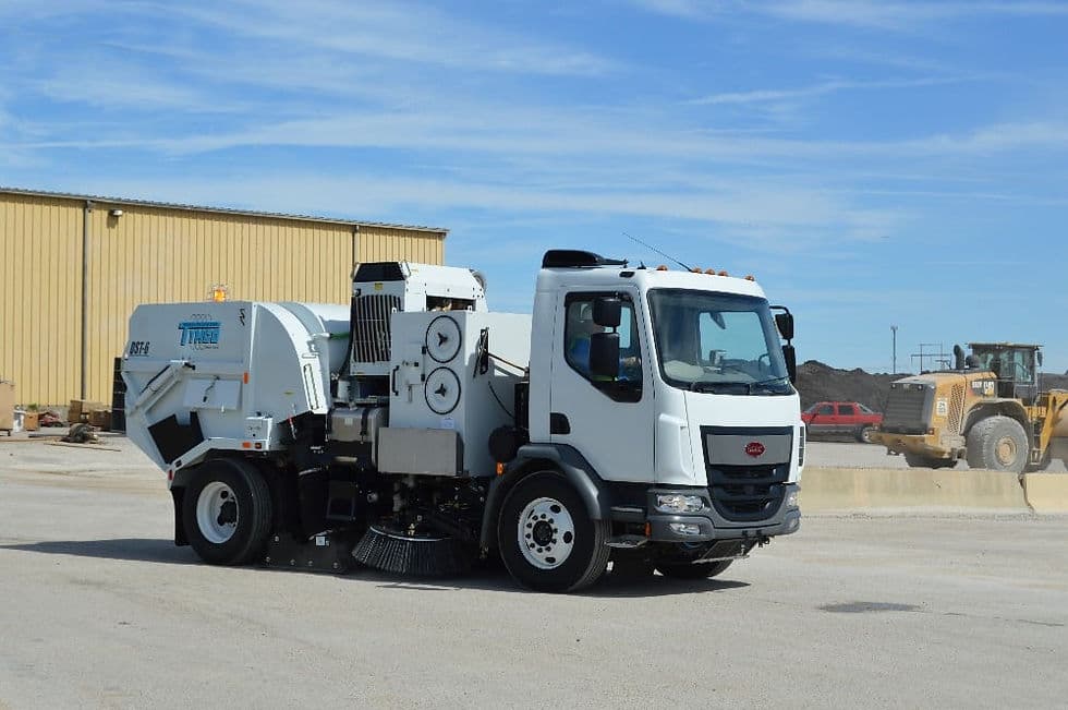 TYMCO Model DST6 Street Sweeper | Industrial Disposal