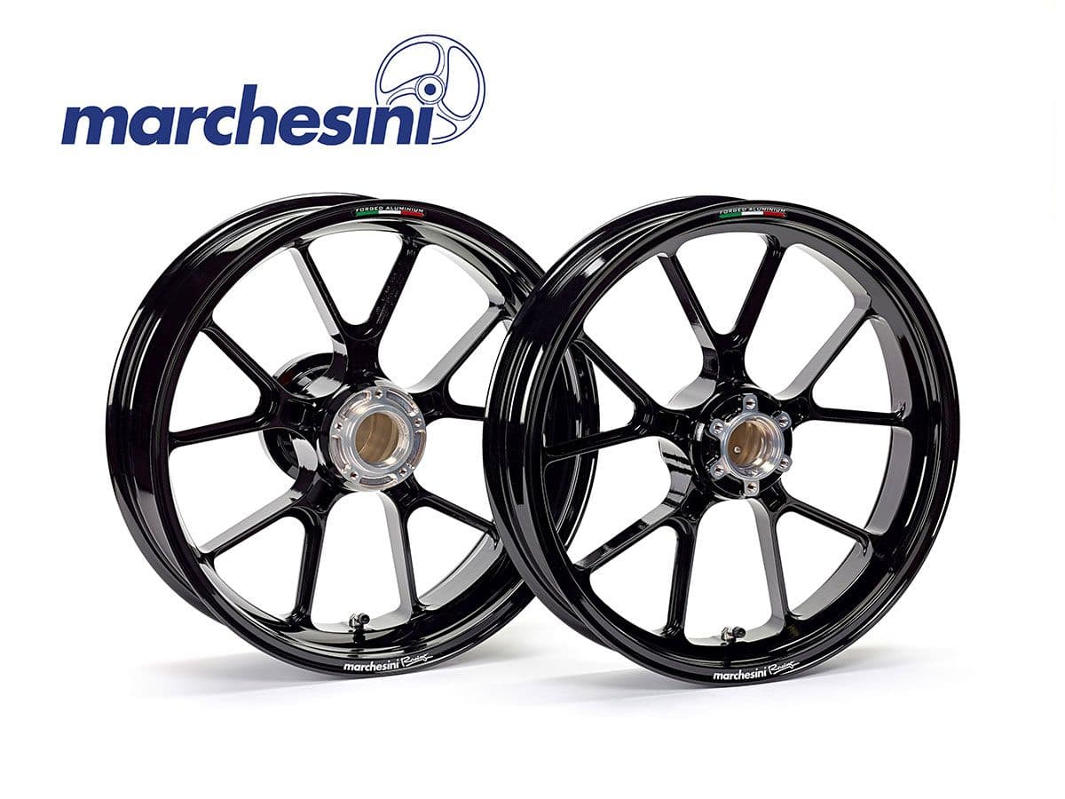FM71234 + FM72542 FORGED MAGNESIUM RIMS MARCHESINI M10RS CORSE APRILIA ...