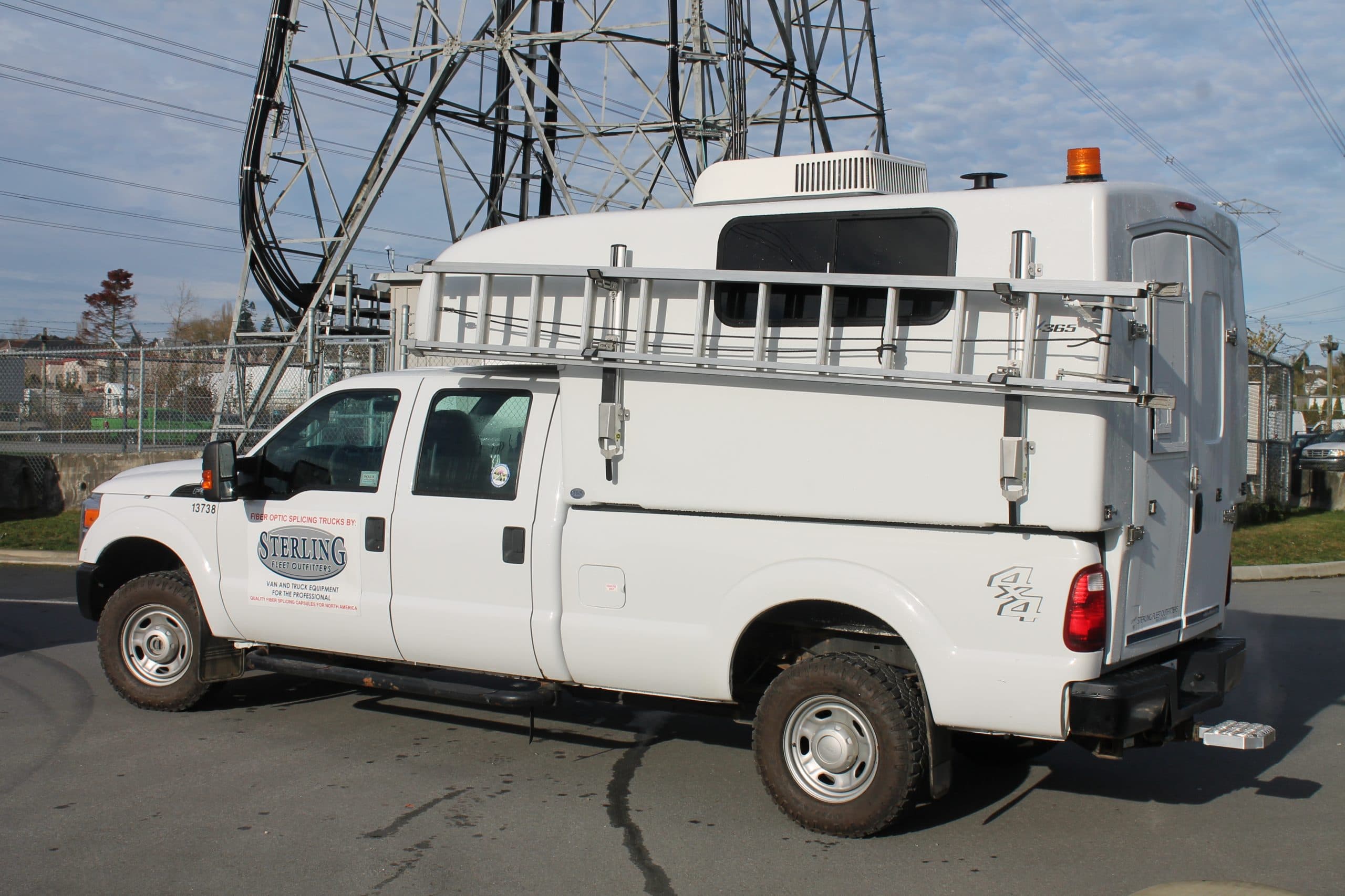 Reading Utility Vehicles Fiber Splicing Body