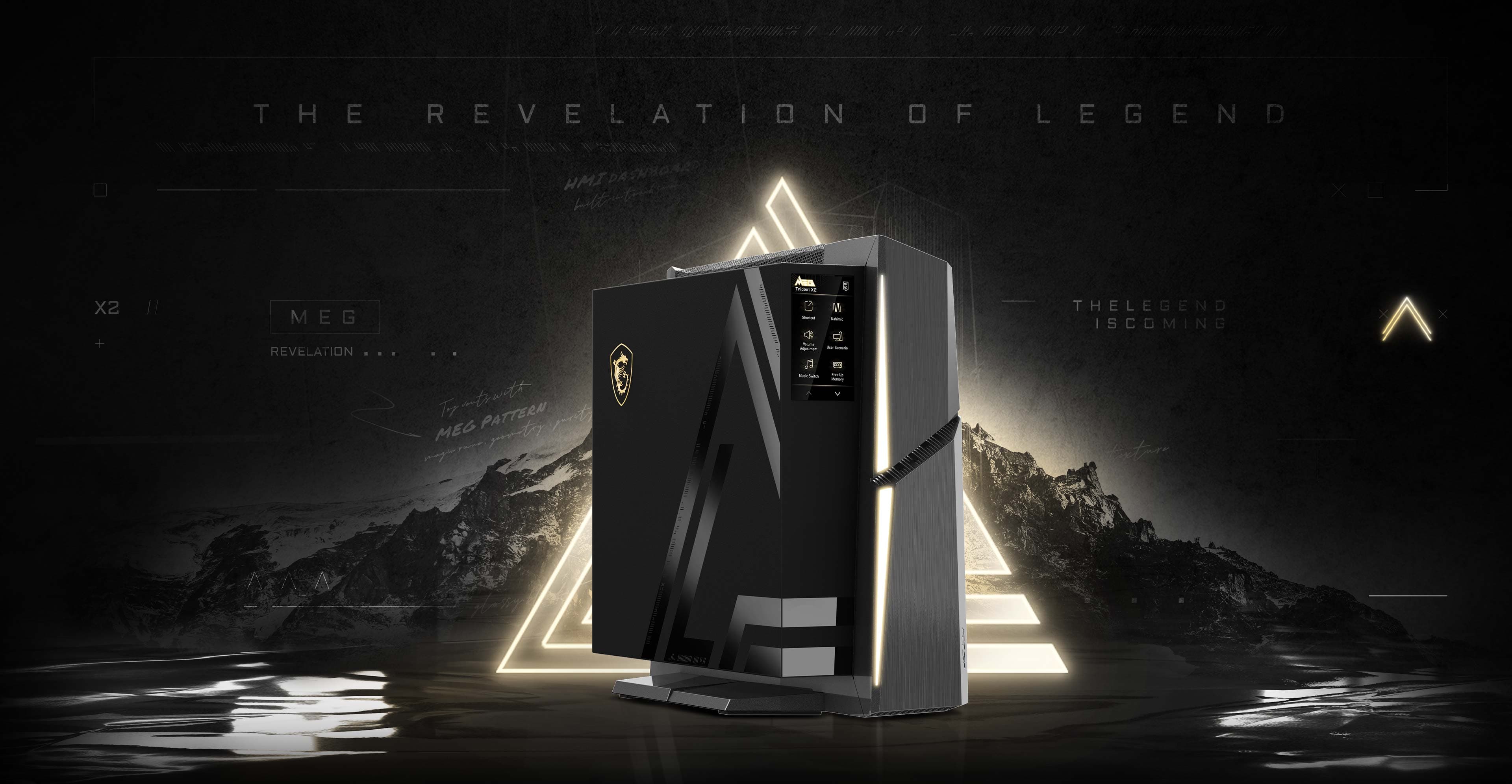 MEG Trident X2 - Play Unbound | AI Gaming Desktop Computer | Intel 14th ...