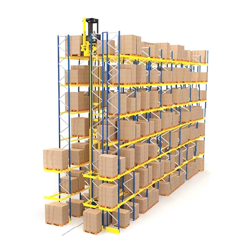 (VNA) Very Narrow Aisle Pallet Racking Storage System | Heli-Tech ...