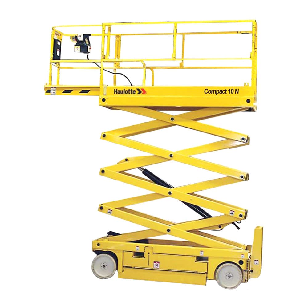 Haulotte Scissor Lift Electric Compact 10 | Nishio Rent All Singapore ...