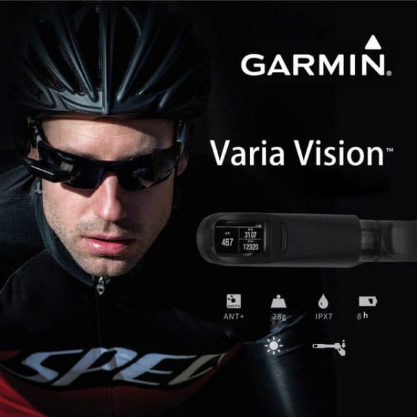 Garmin Varia Vision™ In-Sight Display Smart Cycling Wearable Glasses ...
