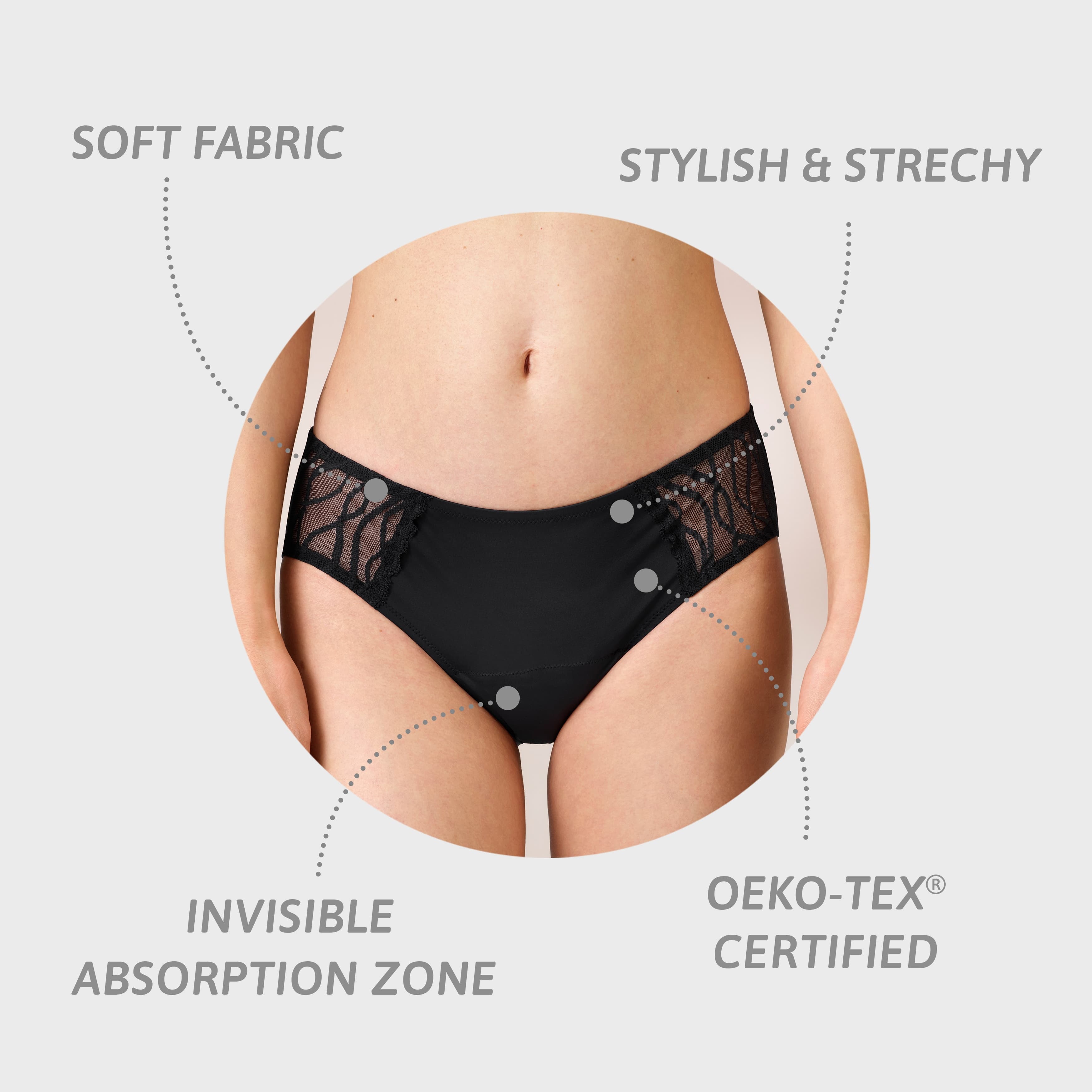 Tena Silhouette Washable Absorbent Underwear 3XL