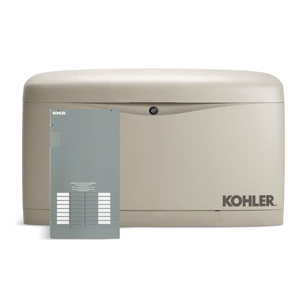 20RESCL-200SELS Kohler 20kW 1 Phase 240V 100 Amp Air Cooled NG/LP ...