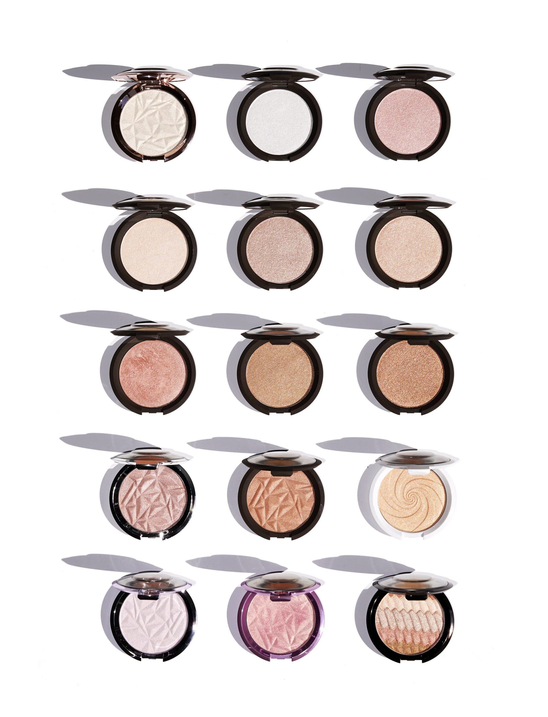 Becca Shimmering Skin Perfector Pressed Highlighter Swatches + ...