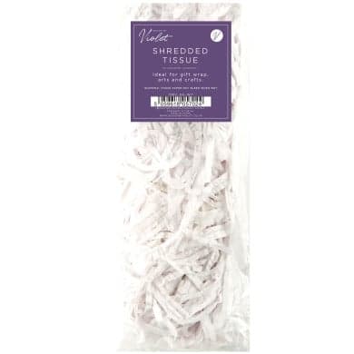 Shredded Tissue Paper 25gm White