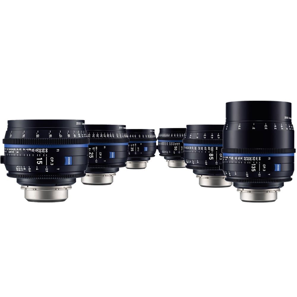 ZEISS CP3 6-LENSES SET-T2.1 CANON EF MOUNT - Twins Production