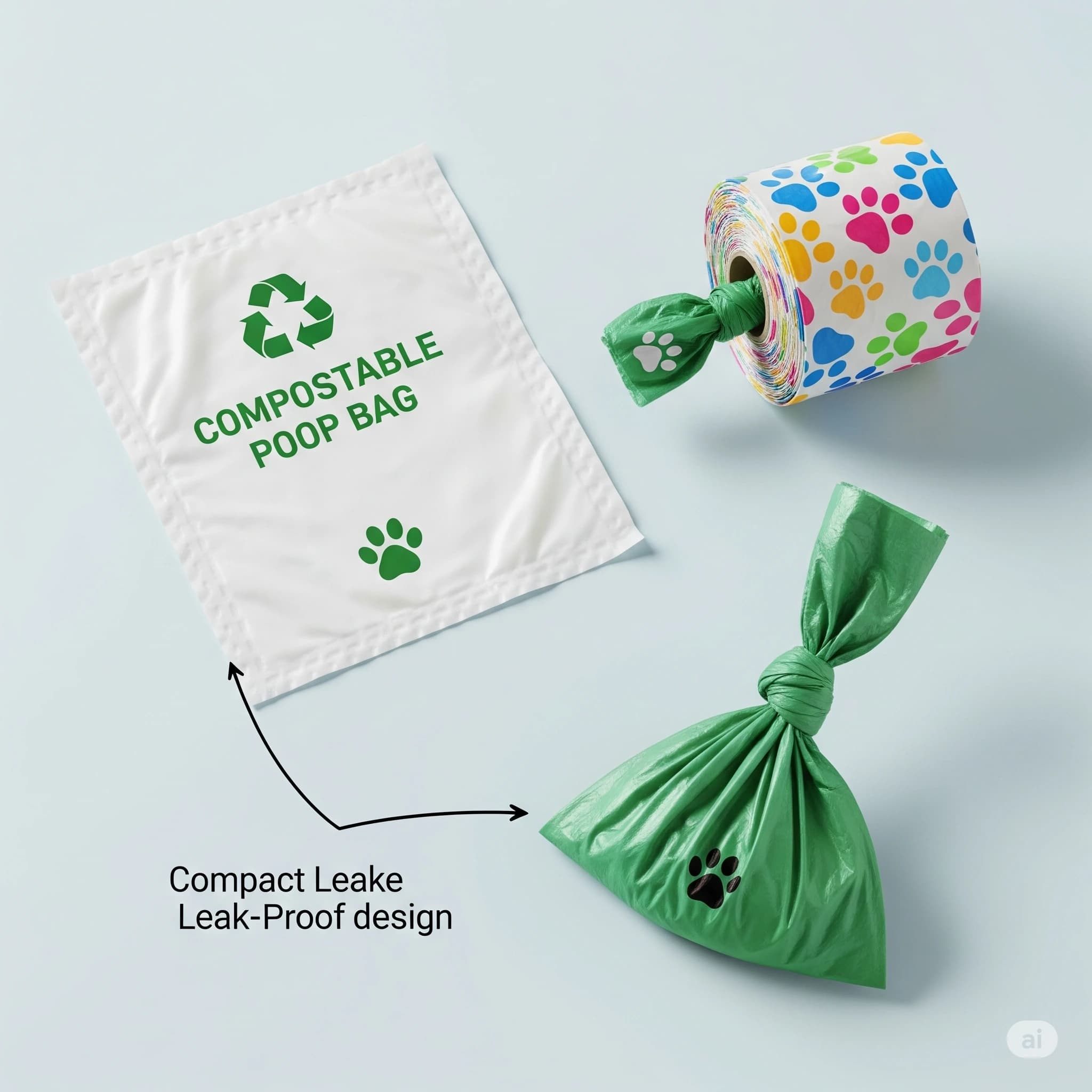 Compostable Dog Poop Bags | Eco Poop Bags for Pets