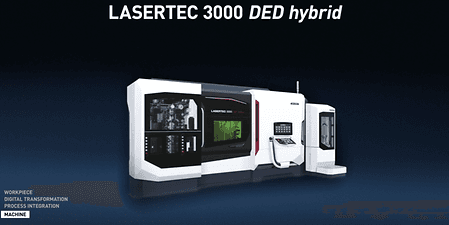 LASERTEC 3000 DED hybrid - ADDITIVE MANUFACTURING machines - DMG MORI