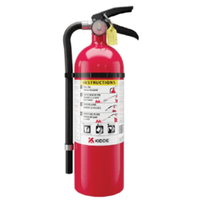 Kidde Pro 10 LB ABC Fire Extinguisher with Wall Hook