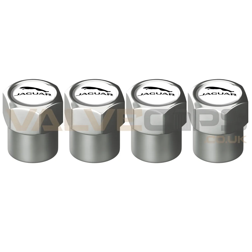Jaguar Chrome Valve Caps | ValveCaps.co.uk | Buy Jaguar Dust Caps