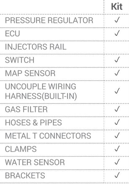 LPG Kit Landi Renzo Omegas Direct Li10 MED | LPG-CNG Van Meenen