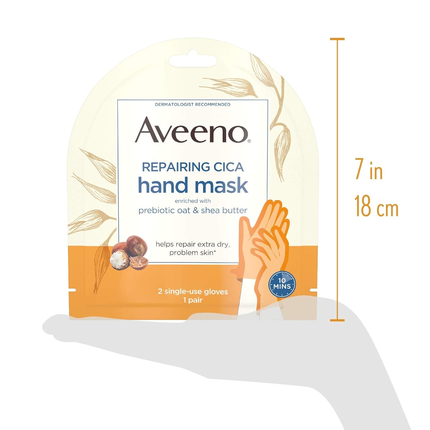 Aveeno Repairing CICA Hand Mask Review - Vibrant Beauty Health