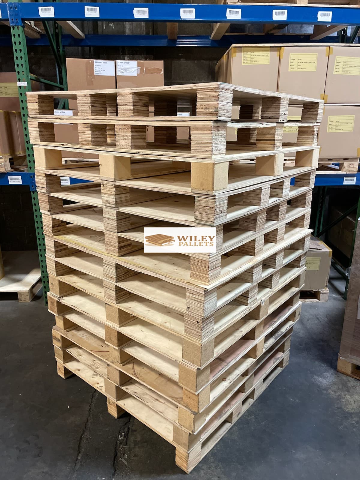 48x40 Wood Block Pallets - Durham, NC - Wiley Pallet