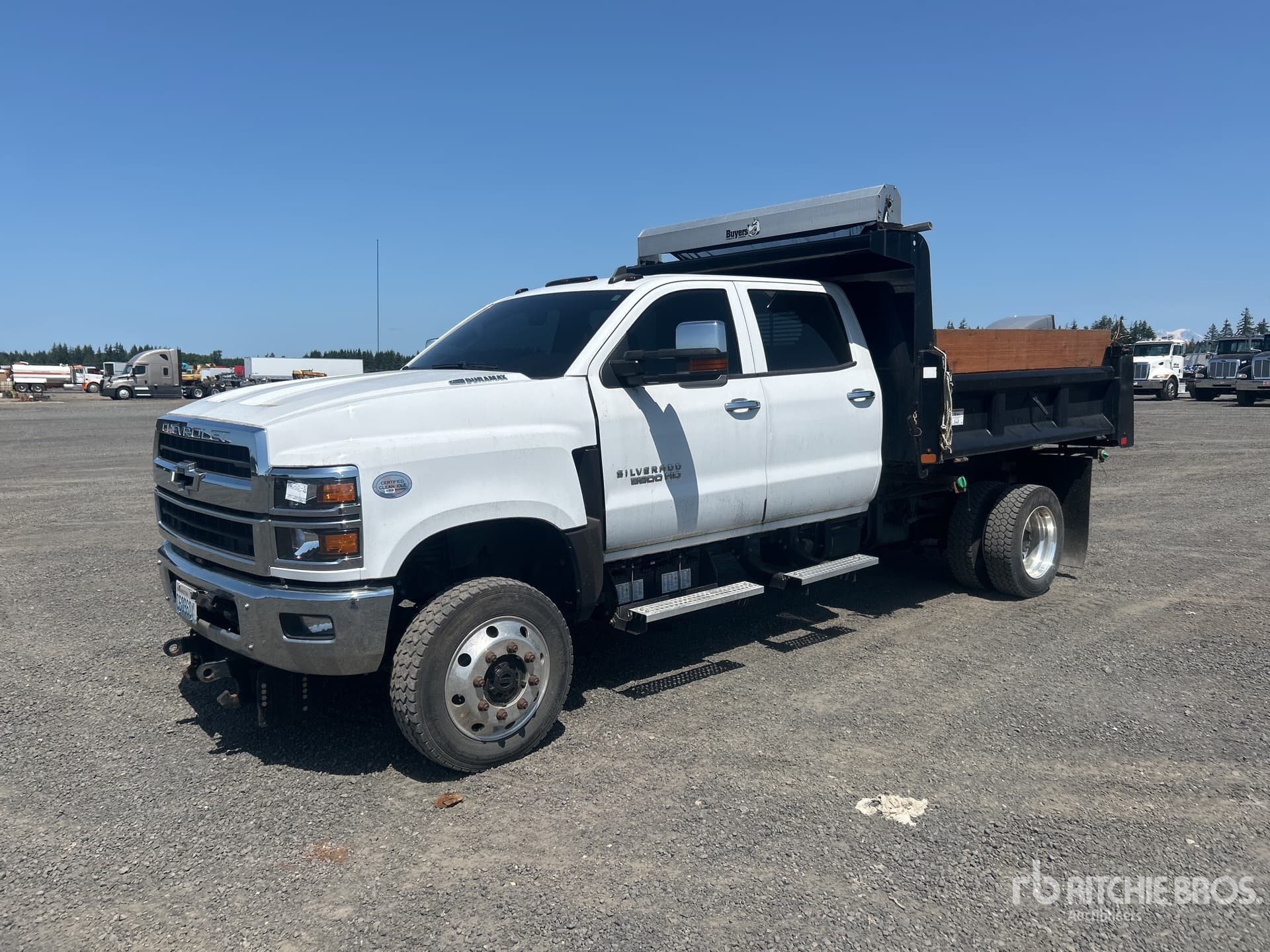 2021 Chevrolet Silverado 5500 HD 4x4 Crew Cab S/A Dump Truck | Ritchie ...