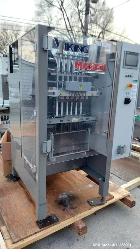 Used Viking Masek 6-Lane Stick Pack Machine – Model ST400 | High-Speed ...